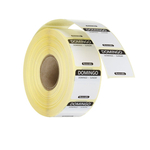 Hendi Täglich anwendbare Lebensmittelsicherheitsetiketten, mehrfach verwendbar, leicht entfernbar , Schwarz, 1000 Stk., 25x25x(H)mm