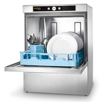 Hobart Ecomax Geschirrspülmaschine F504-10C mit integr. Klarspülpumpe, tankabdeckendes Sieb und Klarspüldosierpumpe, Serie: Ecomax, Variante: F504-10C