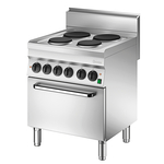 Bartscher Elektroherd 650, B700, 4PL, EB