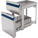 Prismafood Schubladenblock 1x 1/3 + 1x 2/3 (BxTxH): 43 x 62,5 x 68,5 cm