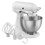 Bartscher KitchenAid 5K45SSEWH, weiß, 4,28L