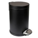 Aliseo Prestige Hygieneeimer - schwarz matt, 5 Liter