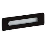 Aliseo Kosmetiktuchspender - zum Einbau in Waschtisch, schwarz