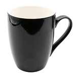 Aliseo Tasse - Keramik, schwarz