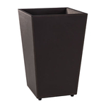 Aliseo Londoner Abfallbehälter - eckig, taupe