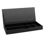 Aliseo Londoner Utensilienbox - 5 Fächer, schwarz