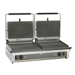 ROLLER GRILL Kontaktgrill doppelt, 4 kW, Abmessung 600 x 385 x 220 mm (BxTxH)