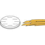 Neumärker Pasta-Scheibe Ø 57 mm Fettuchine für Nudelmachine PF25E/PF40E 