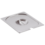 Neumärker Deckel für GN-Behälter 1/4 mit Löffelaussparung