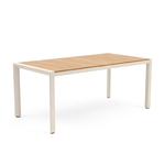 Barths Paros - Dining Tisch 210x90 cm, Teakholz - Sand