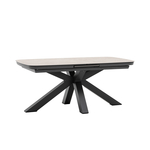 Barths Torino - Ausziehbarer Tisch 180/220x100 cm, Anthrazit