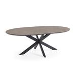 Barths Fellow - Ausziehbarer Dining Tisch 145/200x145x75 cm, Anthrazit