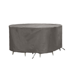 Barths Schutzhülle für Möbelsets klein/small Ø200x85 cm, Hellgrau