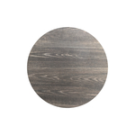 Feros HPL-Tischplatte Ø 70 cm, Riverwashed Holz