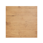 Feros HPL-Tischplatte 70x70 cm, Teakholz