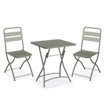 Feros Breeze – Bistro Set, Grün