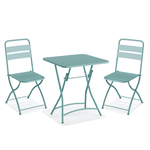 Feros Breeze – Bistro Set, Blau