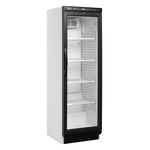 Tefcold Flaschenkühlschrank CEV425 1 LED, Weiß, EEK D