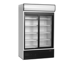 Tefcold Displaykühlschrank FSC1200S, Weiß RAL 9016, EEK F