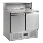 Tefcold Pizzakühltheke GN 1/1 PT920, SS 304