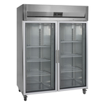 Tefcold Kühlschrank GN 2/1 RK1420G, SS 304, EEK C