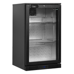 Tefcold Backbar-Kühlschrank BA6H, Schwarz, EEK A