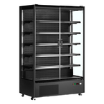 Tefcold Supermarkt-Multideck-Kühlschrank PC1250B, Schwarz RAL9005, EEK B