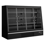 Tefcold Supermarkt-Multideck-Kühlschrank Galaxy+ GPL20FGD Black, Schwarz RAL9005, EEK B