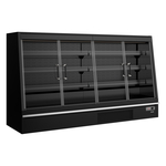 Tefcold Supermarkt-Multideck-Kühlschrank Galaxy+ GPL26FGD Black, Schwarz RAL9005, EEK B