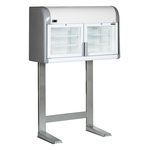 Tefcold Wandgefrierschrank MTF Mini, Weiß, EEK C