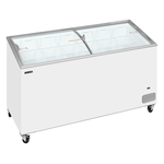 Tefcold Eiscreme-Gefriertruhen IC501SCEB, Weiß, EEK D