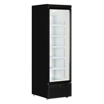 Tefcold Displaykühlschrank Atom Maxi C1DB, Schwarz RAL9005, EEK B