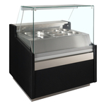 Tefcold Bedientheke SPID100, Schwarz RAL9005