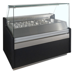 Tefcold Bedientheke SPID150, Schwarz RAL9005