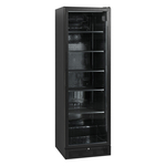 Tefcold Display-Kühlschrank in Schwarz SCU1425H, EEK D