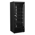 Tefcold Displaykühlschrank Atom Maxi C1DBB, Schwarz RAL9005, EEK B