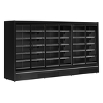 Tefcold Supermarkt-Multideck-Kühlschrank MDCA3750HB, Schwarz RAL9005, EEK B
