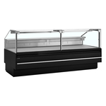 Tefcold Bedientheke SOCA25090B, Schwarz RAL9005, EEK F