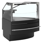 Tefcold Bedientheke SOCA45EXTB, Schwarz RAL9005