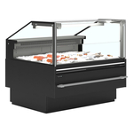 Tefcold Bedientheke SOCA-F12590B, Schwarz RAL9005