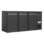 Serrco by Tefcold High-End-Backbar-Kühlschränke SCL-222MU+, Anthrazit RAL 7021, EEK C