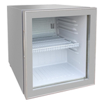 IARP Flaschenkühlschrank Counter50-Silver, Silbergrau, EEK C