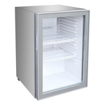 IARP Flaschenkühlschrank Counter68-Silver, Silbergrau, EEK C