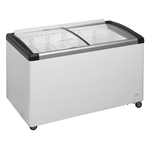 Tefcold Eiscreme-Gefriertruhen IDB400-W1, Weiß RAL 9016, EEK D