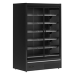 Tefcold Supermarkt-Multideck-Kühlschrank MDCB1250HB, Schwarz RAL9005, EEK B