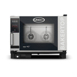 UNOX BAKERTOP MIND.Maps ONE XEBC-04EU-E1LM Professioneller Countertop-Ladenbackofen 4 Einschübe 600x400 Elektrisch Türöffnung links