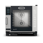 UNOX BAKERTOP MIND.Maps PLUS XEBC-06EU-EPLM Professioneller Countertop-Ladenbackofen 6 Einschübe 600x400 Elektrisch Türöffnung links