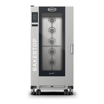 UNOX BAKERTOP MIND.Maps BIG PLUS XEBL-16EU-GPRS Professioneller Trolley-Ladenbackofen 16 Einschübe 600x400 Gas Türöffnung rechts