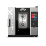 UNOX CHEFTOP-X XEDA-0611-GXLS Professioneller Countertop-Ofen 6 Einschübe GN 1/1 Gas Türöffnung links