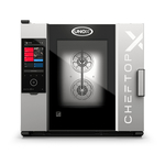 UNOX CHEFTOP-X XEDA-0621-GXRS Professioneller Countertop-Ofen 6 Einschübe GN 2/1 Gas Türöffnung rechts